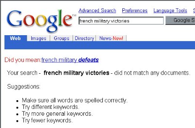 Searching: "French Victories"