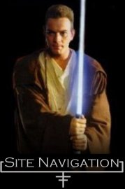 Young Obi-wan with Light Saber